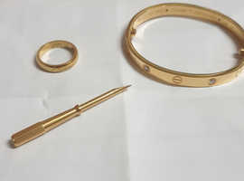 Cartier bangle and ring offers