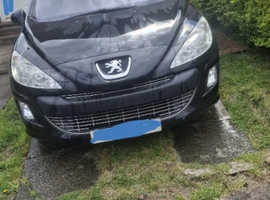 Peugeot 308, 2009 (09) Black Estate, Manual Diesel, 175,183 miles