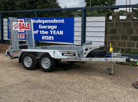 Indespension Challenger 50 9ft x4ft beavertail plant trailer BRAND NEW £3300+VAT