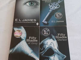 Fifty shades of grey set 4x books