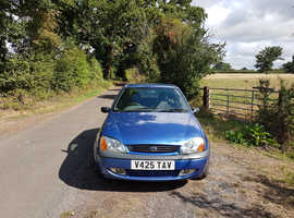 Ford FIESTA LX, 2000 (v) Blue Hatchback, Manual Petrol, 102,000 miles