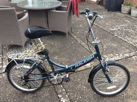 2 Raleigh folding bicycles