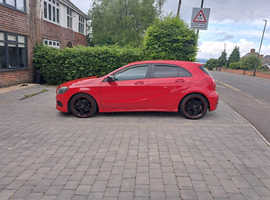 Mercedes A-CLASS, 2013 (63) red hatchback, Automatic Diesel, 93,025 miles