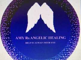 angelic healing, reiki, angel card reading etc