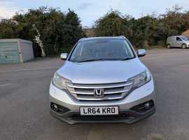Honda CR-V, 2014 (64) Silver Estate, Manual Petrol, 98,500 miles