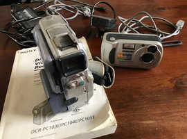 Sony digital video camera recorder and Sony digital camera