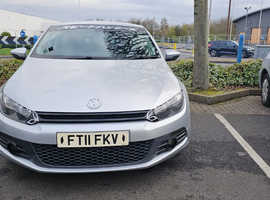 Volkswagen Scirocco, 2011 (11) Silver Coupe, Semi auto Diesel, 140,274 miles