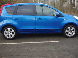 Nissan Note, 2008 (08) Blue MPV, Automatic Petrol, 54,000 miles