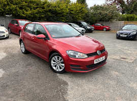 Volkswagen Golf, 2013 (63) Red Hatchback, Manual Diesel, 153,269 miles