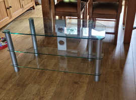 TV glass stand