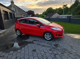 Ford Fiesta, 2014 (63) Red Hatchback, Manual Petrol, 89,410 miles