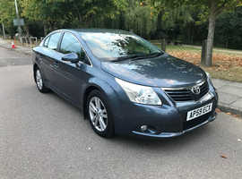 TOYOTA AVENSIS 1.8 T4 2010 ONE OWNER FROM NEW TOP SPEC CAR WITH LEATHER 11 MONTHS MOT