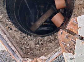 Drain and blocked sewer line cleaning