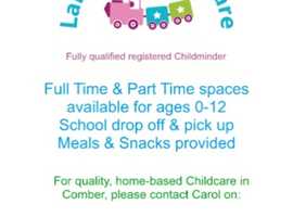 Laburnum Childcare - Covering Comber area aged 0-12 years - Spaces available!!