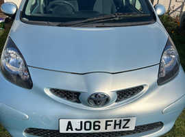 Toyota Aygo, 2006 (06) Blue Hatchback, Manual Petrol, 88,540 miles