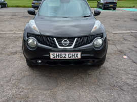 Nissan Juke, 2012 (62) Black Hatchback, Manual Diesel, 121,000 miles