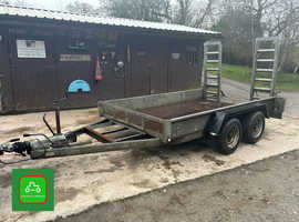 INDESPENSION AD2800SPLED 10X6 3500kg PLANT TRAILER TRIED & TESTED SEE VIDEO