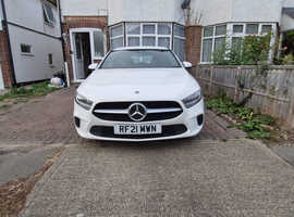 Mercedes A-CLASS, 2021 (21) White Hatchback, Automatic Petrol, 28,600 miles