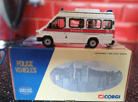 1/43 Corgi Hong Kong police Ford transit