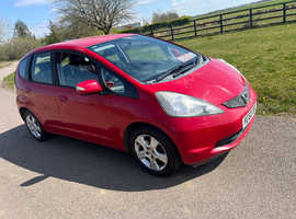 Honda Jazz, 2010 (60) Red Hatchback, Manual Petrol, 130,000 miles