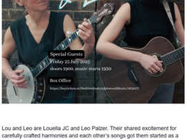 The Next Concert at Cricklwood Library
