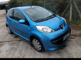 Peugeot 107, 2006 (56) Blue Hatchback, Manual Petrol, 139,710 miles