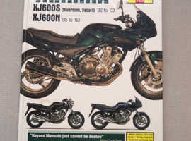 Haynes Yamaha Motorcycle Manual - XJ600S and XJ600N