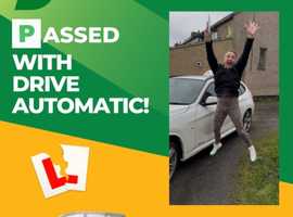 Automatic driving lessons limited availability