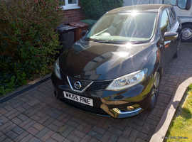 Nissan Pulsar, 2015 (65) Black Hatchback, Manual Diesel, 69,800