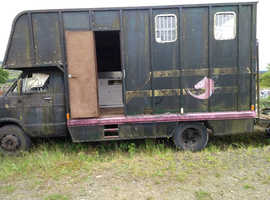 Horse box for spares or repair or a summer "project".