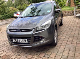 Ford Kuga, 2014 (64) Grey Hatchback, Manual Diesel, 115000 miles