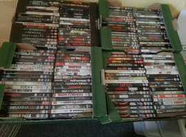 SUPERB LOT OF 280 GREAT HORROR DVDS EX TO NM.  CERT 15-18 JUST 120.00