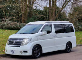 2004 Nissan Elgrand 3.5 Highway Star Poptop Camper.