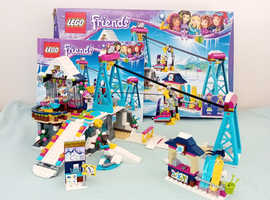 Lego Friends Snow Resort Ski Lift 41324. Excellent condition with all pieces, box and instructions