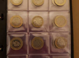 Excellent Coins Collection-50p and £2 in a collector book