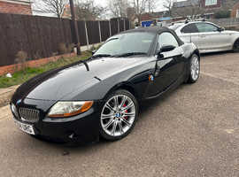 BMW Z SERIES, 2004 (04) Black Convertible, Manual Petrol, 100,783 miles