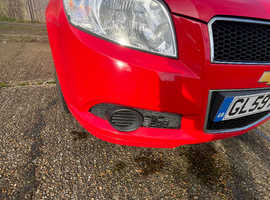 Chevrolet Aveo, 2009 (59) Red Hatchback, Manual Petrol, 101,381 miles