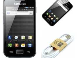 Samsung Galaxy Ace GT-5830i-BLACK WHITE-3G-Unlocked Mobile Phone New