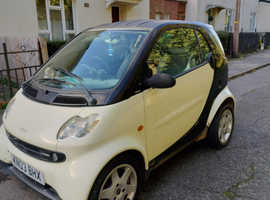 Smart Fortwo, 2003 (53) cream other, Automatic Petrol, 92650 miles