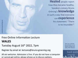 ONLINE Information Lecture from WALES!  A Natural Path to Health