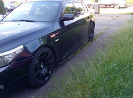 BMW 5 Series, 2009 (59) Black Saloon, Automatic Diesel, 181,694 miles