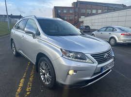 Lexus Rx, 2012 (62) Silver Estate, Cvt Petrol Hybrid, 171,158 miles