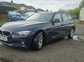 BMW 3 Series, 2014 Blue Estate, Manual Diesel, Long MOT Audi a4 a5 a6