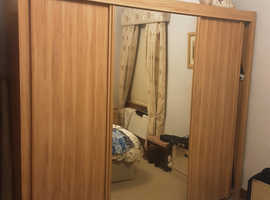 Wardrobe, Chest of drawers, 2 Bedside cabinets