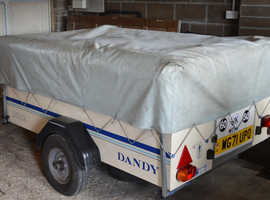 dandy 4 person trailer tent with extras