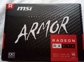 MSI Radeon RX570 Armor 8GB OC Edition