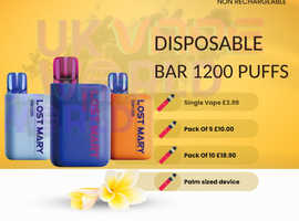 Buy Lost Mary DM1200 Online Compact Vape with 1200 Puffs Bold Flavours