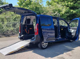 Wheelchair or Scooter adapted wav mobility car new shape Citroen Berlingo Blue 20000 miles Euro 6 LEZ free 2019/69