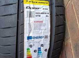 Blackarrow 245/40ZR18 Tyre - Never used