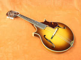 Aria A Style Two-Points Mandolin in great condition, lovely sound, with hard case